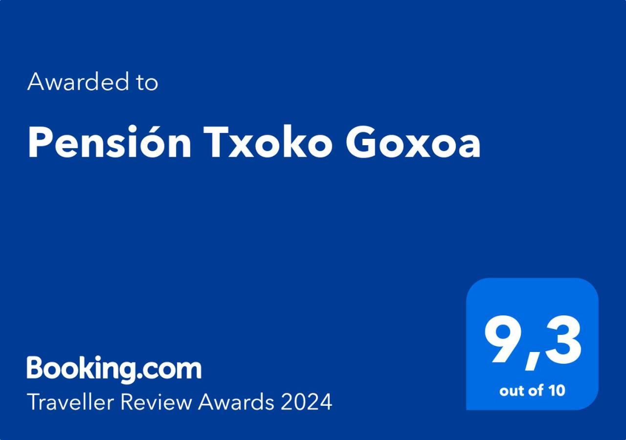 Pension Txoko Goxoa ออนดารีเบีย ภายนอก รูปภาพ